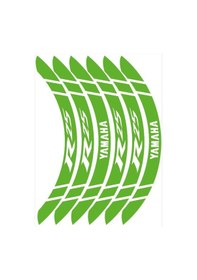 Resim Yamaha R25 Florasan Yeşil Geniş Jant Şeridi 