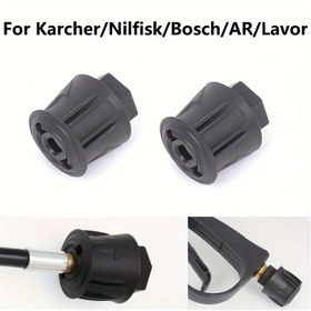 Resim Karcher Lavor Basınçlı Yıkama Hızlı Bağlantı Adaptörü - M22 14mm Dişi AR / Lav / R / Nilfisk / Hortum Konnektörü, Kolay Kurulum ve Güvenli Uyum için Dayanıklı Plastik Yapı 