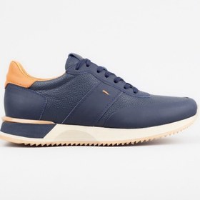 Resim Libero Erkek Hakiki Deri Lacivert Sneaker 