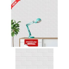 Resim Yapışkanlı 3D Esnek Sünger Duvar Kaplama Kağıdı Paneli Salon Ofis Ev Tv Arkası 1 Adet 70X38 cm NW17 