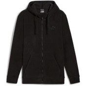 Resim Puma Ess Elevated Hoodie Erkek Polar Fermuarlı Sweatshirt 68189301 (68189301) 