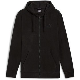Resim Puma Ess Elevated Hoodie Erkek Polar Fermuarlı Sweatshirt 68189301 (68189301) 