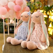 Resim 1 adet, Sevimli Tavşan Bebek, Peluş Oyuncak Bebek, Tavşan Bebek, Dolgulu Hayvanlar Peluş Bebek Oyuncak, Mükemmel Dekor, Paskalya Bahar Anneler Günü Düğün Hediyeleri 