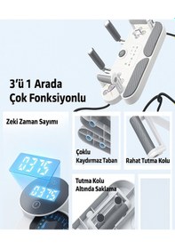 Resim Raiden St-3 Egzersiz Şınav Tahtası 3ın1 Barfiks Push-up, Plank Ve Direnç 