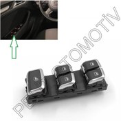 Resim PELİTOTOMOTİV Audi A3 Sol Dörtlü Cam Düğmesi 8V7959851A (2015-2016) 