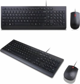 Resim LENOVO 536A/537A KABLOLU KLAVYE MOUSE SETİ SİYAH 