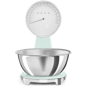 Resim Smeg 50's Style Retro KSF01PGWW Pastel Yeşil Analog Mutfak Tartısı 