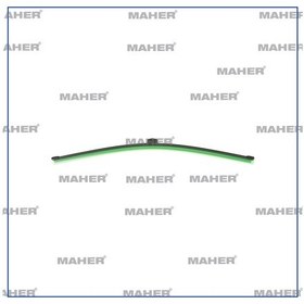 Resim Maher Silecek Süpürgesi Tek Tip Retrofıt Üniversal 15" Muz 380mm Mhr-11424 