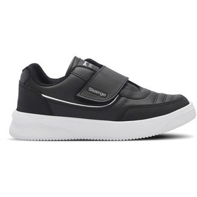Resim Slazenger Mall I Kadın Cırt Cırtlı Siyah / Beyaz Günlük Spor Ayakkabısı Siyah / Beyaz 