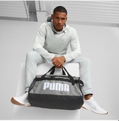 Resim Puma Challenger Duffel S Unisex Gri Spor Çantası 07953012 Gri 