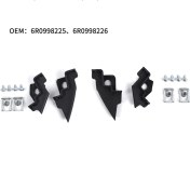 Resim Stellar3 Araba Ön Sağ Far Lambası Braketi Klipsi Tamir Takımı Vw Polo 2009-2017 Için Far Braketi Tutucu Tabanı 6R0998226 (Yurt Dışından) 