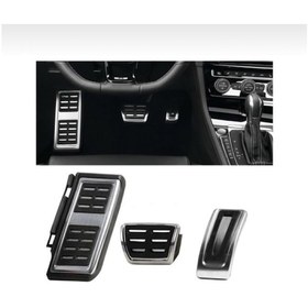 Resim Vw Passat B8 Ve B8.5 Kasa Geçmeli Krom Pedal Seti 