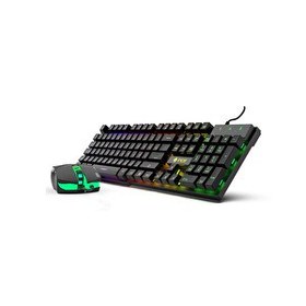 Resim Inca IKG-448 Rainbow Efect Mekanik Hisli Klavye & Mouse Set 