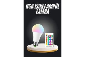 Resim Die Grup Ambiyans Aydınlatma Rgb LED Lamba Kumandalı Renk Değiştirebilen DIEGRP-3402 