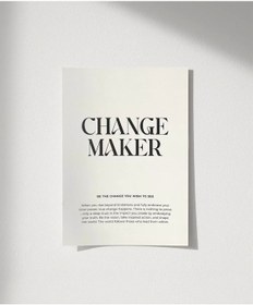 Resim Çerçevesiz Poster Gücünle Yön Ver 