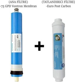 Resim Tüm Su Arıtma Cihazlarına Uyumlu Vontron Membran Ve Tatlandırıcı 