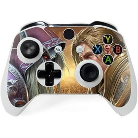 Resim Aircraft Jzcat Xbox One S X Gamepad Çıkartmaları Yapıştırıcı Olmadan Yapıştırması Kolay-10 