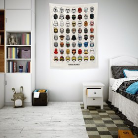 Resim Star Wars Icons Duvar Örtüsü - 100 cm x 135 cm 