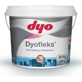 Resim Dyofleks Çatı Izolasyon Malzemesi 20 Kg Beyaz 