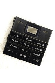 Resim Nokia 8800 Sirocco Siyah Orijinal Tuş Takımı 