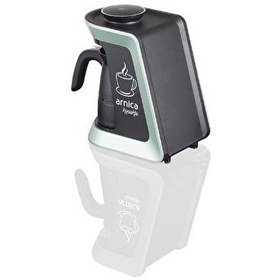 Resim Arnica IH32052 Köpüklü Otomatik Mint Yeşili Türk Kahve Makinesi 