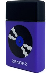 Resim Zengaz Cool Tasarım Jet Alev Çakmak - Retro Vinyl Record Plak 