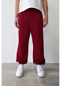 Resim Flaw Basic Jogger Paça Eşofman Altı-29643 Kırmızı 