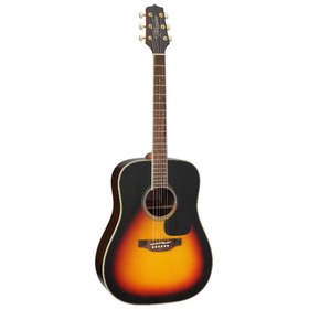 Resim Takamine GD51 BSB Dreadnought Kahverengi Sunburst Akustik Gitar 
