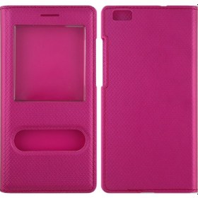 Resim Huawei P8 Lite Için Nettech Pencereli Kapakli Kilif 469408703 