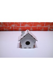 Resim Ahel Ahşap kuş evi 