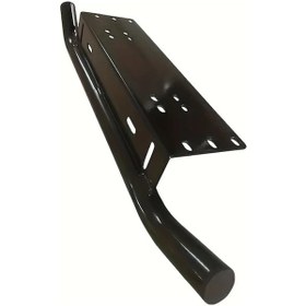 Resim Cloudstore Siyah Alüminyum Alaşımlı Araç Plakası Tutucu - Off-road Ve Sis Lambalı Araçlar İçin, Dayanıklı 
