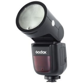 Resim Godox V1 Canon Uyumlu Flaş (Yuvarlak Kafa) 