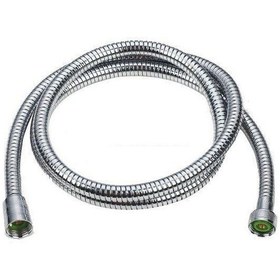 Resim 360 Derece Dönebilen Örgülü Patlamayan 304 Paslanmaz Duş Askı Hortumu Spirali 