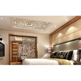 Resim Liar Ahşap Seperatör (Paravan) - KSP-199 - (18 mm) - (100 cm x 210 cm) - (Ham) 