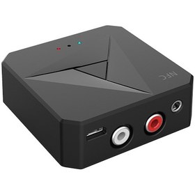 Resim Suofeng Nfc Destekli Bluetooth 5.0 Araç Ve Ev Ses Sistemi Alıcı Verici - Aux/rca Bağlantılı 112 Karakter 