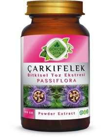 Resim Gökçek Şifa Passiflora Çarkıfelek Toz Eki 100 G 