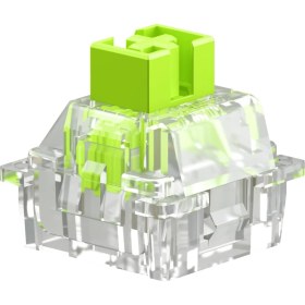 Resim Mena Rise Oyun - Raptor Clicky Anahtarlar (36 Adet), He Hotswap Için Manyetik Anahtarlar, Oyun Için Mekanik Klavyeler, Max Rgb Için Şeffaf, Önceden Yağlanmış, Thocky Ses Için Premium Tıklama Çubuğu 