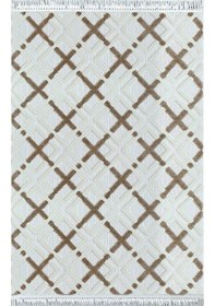 Resim Jewel Dekoratif Modern Halı Ve Yolluk 1581a Bej 