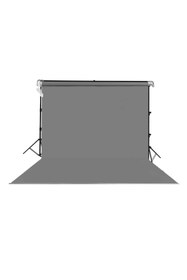 Resim Hs Stüdyo Teknik Gri 2x4metre Taşınabilir Fon 