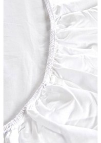 Resim Altın Karma 70x140+10 Cm Oyun Parkı Yatağı İçin Fitted Alezi Micro Kumaş Sıvı Geçirmez Beyaz 