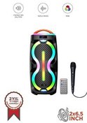 Resim Torima D36 RGB Işıklı Mikrofonlu Kumandalı TWS Bluetooth Hoparlör Speaker 