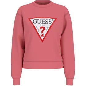 Resim Guess Original Fleece Kadın Sweatshirt W2YQ16KBA11 (W2YQ16KBA11) 