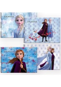 Resim Frozen Resim Defteri 15 Yaprak 25 X 35 Cm 4'lü 