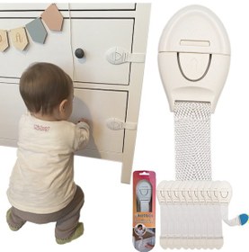 Resim Ketbox Çocuk Bebek Çekmece Dolap Kilidi Çok Amaçlı Kilit 10 Adet Çok Renkli 