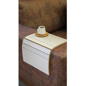 Resim Mobitell 4 Adet 66*30 Beyaz Portatif Koltuk Sehpası 