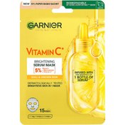 Resim Garnier Taze Karışım C Vitamini Kağıt Yüz Maskesi 28g 