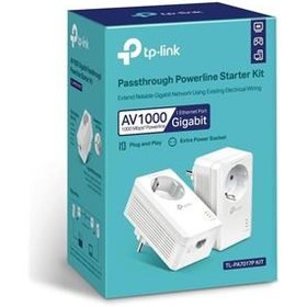 Resim Tp-Lınk Tl-Pa7017P Kıt Av1000 Gıgabıt Prız Tıpı Powerlıne Adaptor 