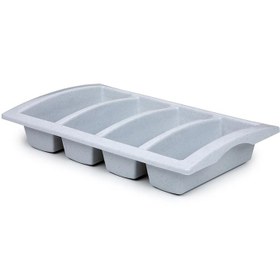 Resim Bora Plastik Derin Kaşıklık, Gri 