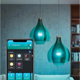 Resim CetKing Huewca 9-75W Renkli Akıllı Ampul E27 Bluetooth Özellikli 