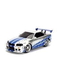 Resim 1:16 Uzaktan Kumandalı Fast & Furious Brian's 2002 Nissan Skyline Gt-r Bnr34 